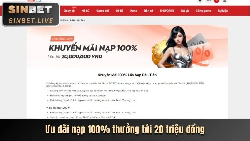 Thưởng Chào Mừng Thành Viên Mới 97win